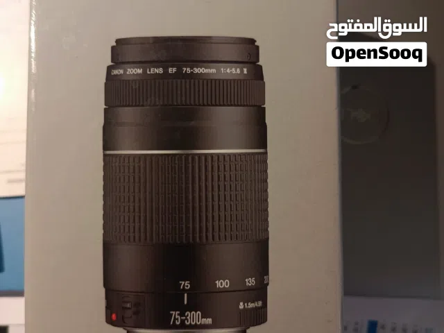 عدسة زوم كانون 75ـ300 مم