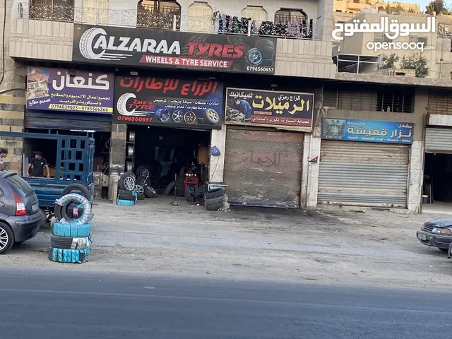 محل كوشوك وجنطات للبيع مجهز بالكامل