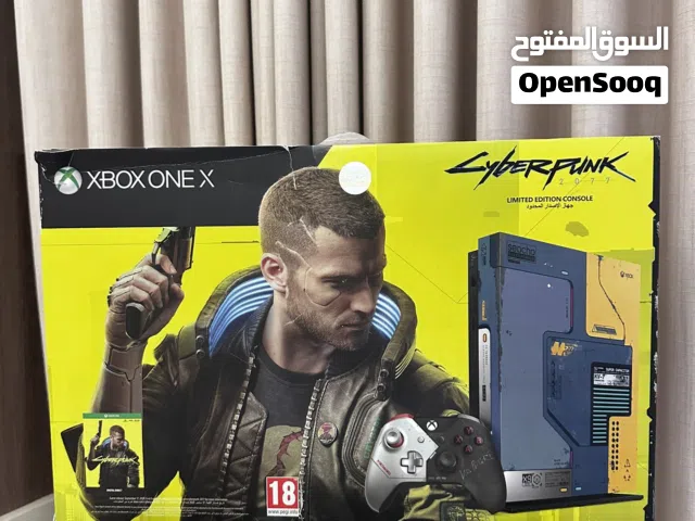 Xbox One X Cyberpunk77 Edition console