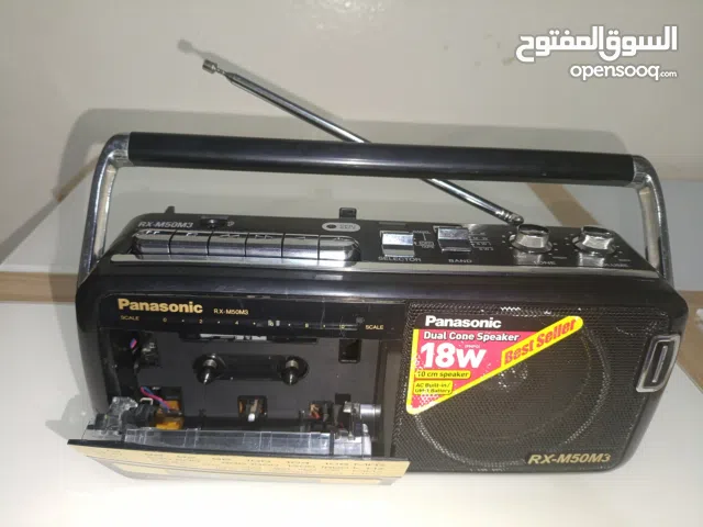 راديو وكاسيت باناسونيك بحاله ممتازه