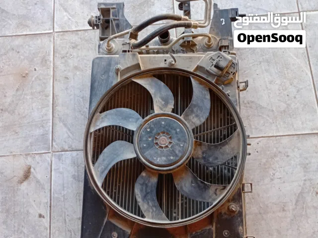 مروحة و رديتير التبريد و المكيف شفرليه كروز