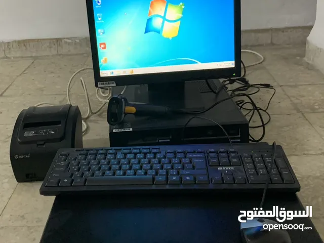 كمبيوتر نوع لينوڤو مع كاشير محل كامل