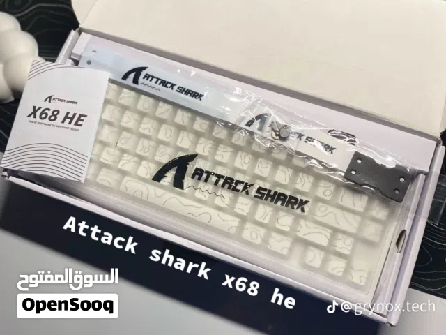 كيبورد أتاك شارك ابيضّ
