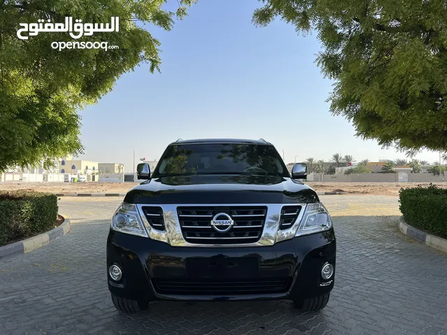 نيسان باترول PLATINUM موديل 2018 خليجى الماكينه الكبيره فل اوبشن