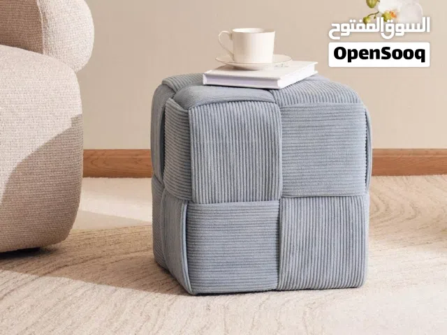 مقاعد بوف منسوج بطبعات