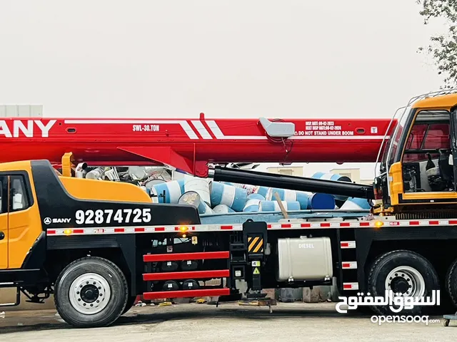30 ton Opal approved crane available for rent on monthly and daily basis