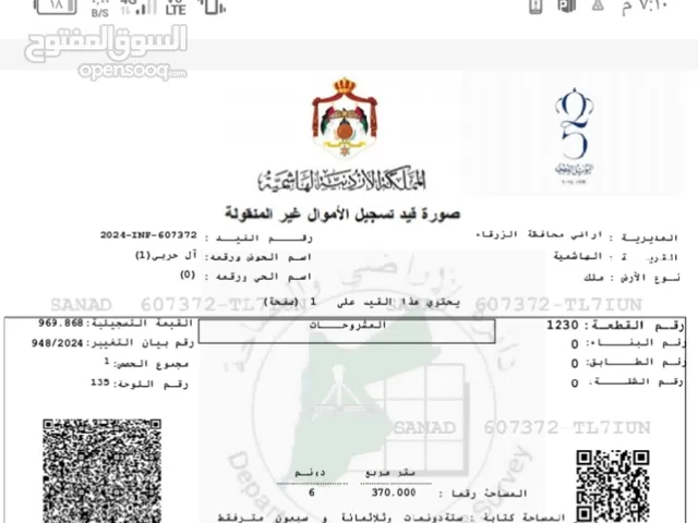 قطعة ارض للبيع