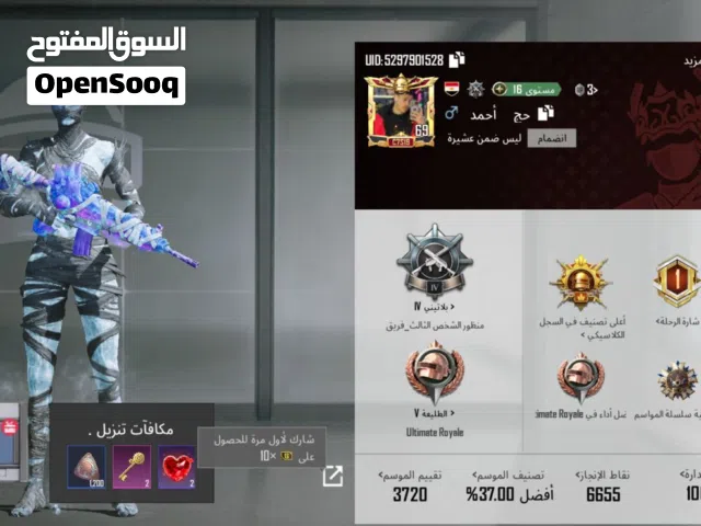 Pubg Accounts and Characters for Sale in Ramtha