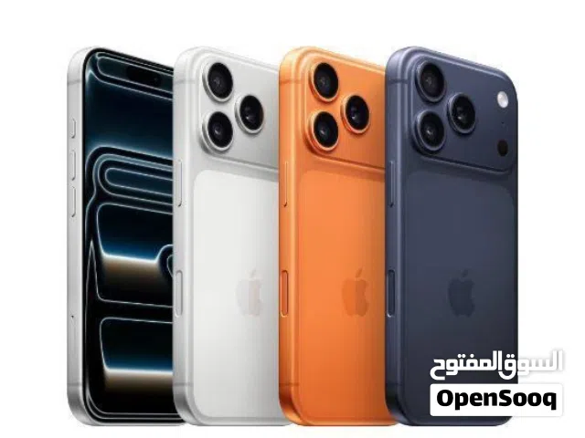 iphone 17 pro max  brand new esim  256 gb orange silver
