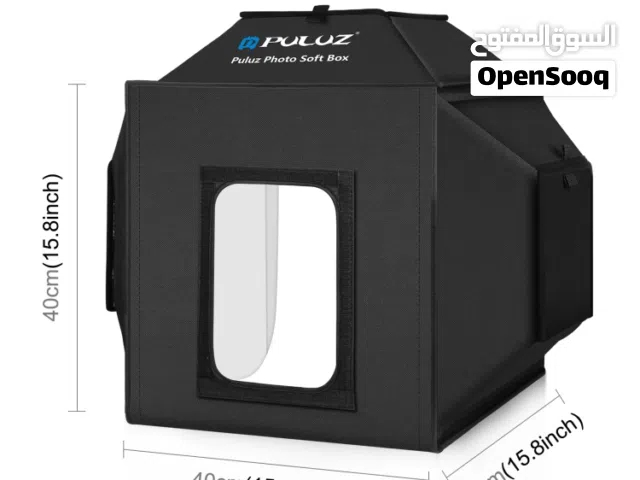 استوديو التصوير من PULUZ متوفر من مقاس 20 سم إلى 80 سم