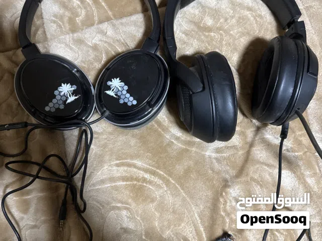 سماعتين اصليات بحالة الوكالة razor & turtle beach
