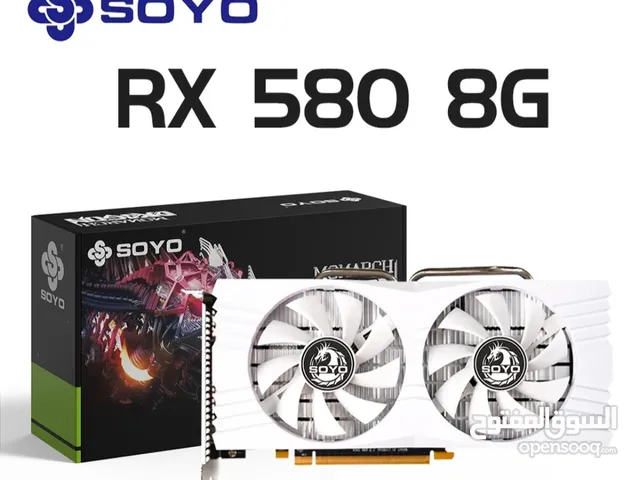 كرت شاشة RX580 8GB للييع