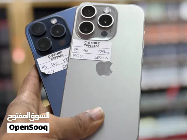 iPhone 15 pro- 128 GB - Best working device available