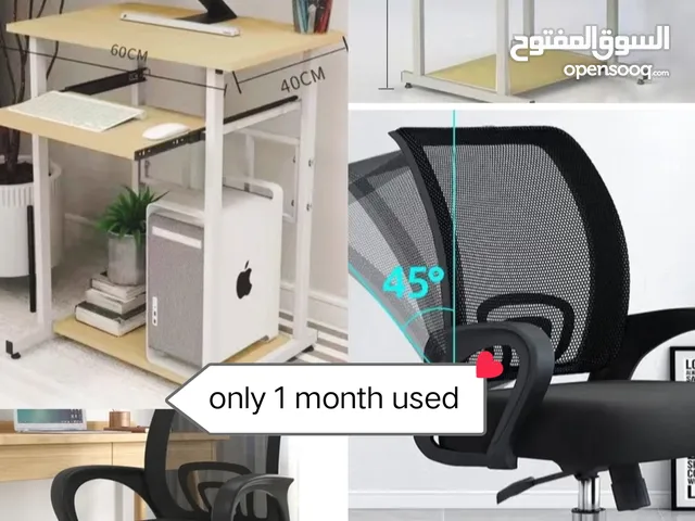 COMPUTER TABLE AND Chair
