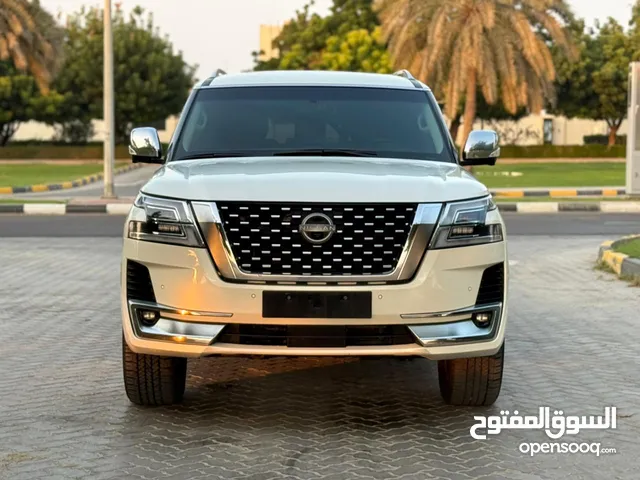 نيسان باترول موديل 2017 السيارة محولة تحويل اورجنال من الداخل والخارج 2024