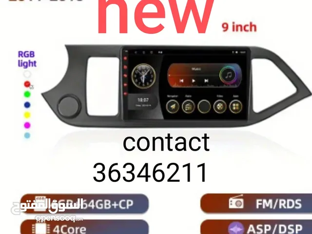 شاشة اندرويد لسيارة كيا بيكانتو 2011-2016