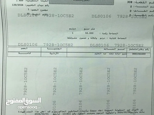 ارض للبيع من اراضي النعيمه