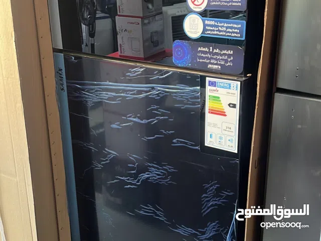 ثلاجه سامكس المميزه سكوريت اسود 450 ليتر انفرتر سعر حرق