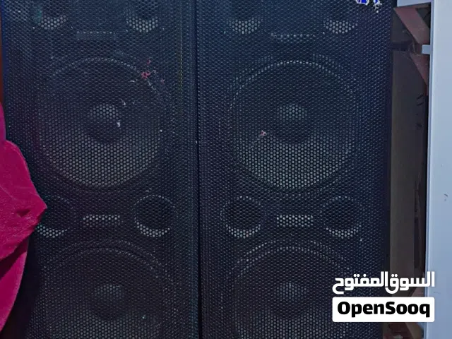 سماعات قطعتين جهاز صوت قوي جدا  يستخدم كمضخم وسبيكر سماعه والخ