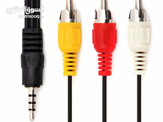 AUX Male 3.5mm to 3 RCA AV