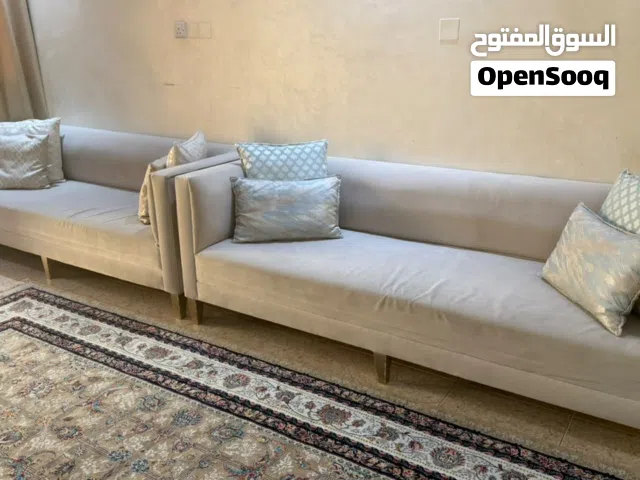 طقم كنب طويل 3 كنبات ، صغير حبتين