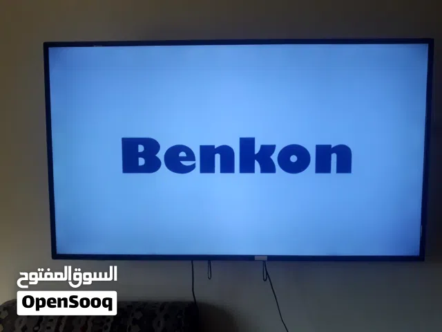 شاشة بينكون BENKON إيطالي 55 inch بوصه فل سمارت Smart 4K شبه جديد وبحاله ممتااازه.