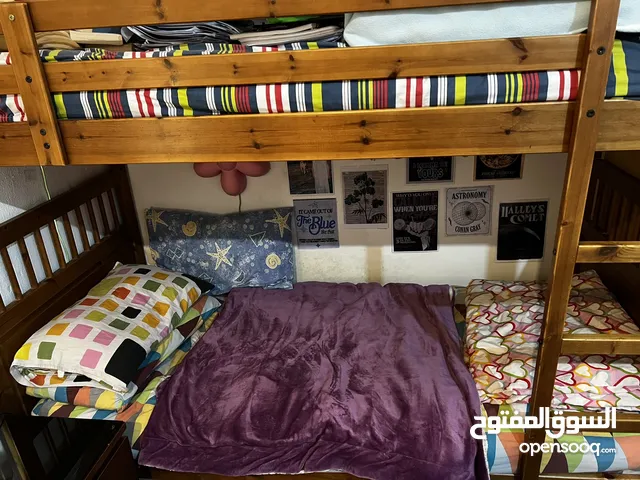IKEA BUNK BED +Cupboard سرير ايكيا دورين + خزانه