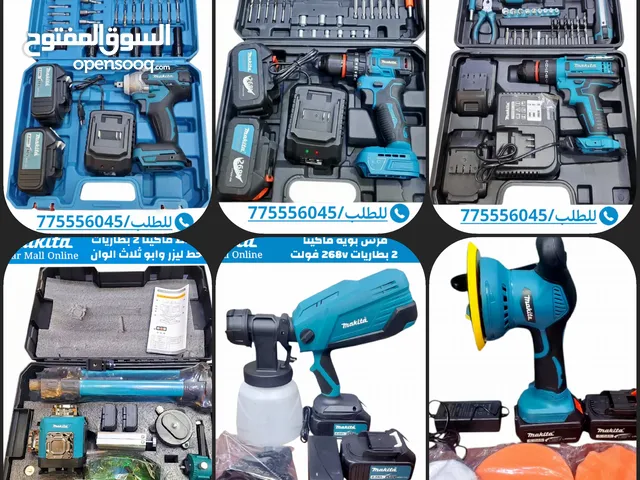 استمتع بأفضل العروض والخصومات على مجموعة متنوعة من الدريلات وجلخ و هلتي و مرش بويه وغيره 18صنف مختلف