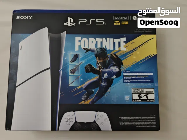 PS5 Digital Edition 825GB Factory Sealed  Fortnite Bundle for sale in Juffair