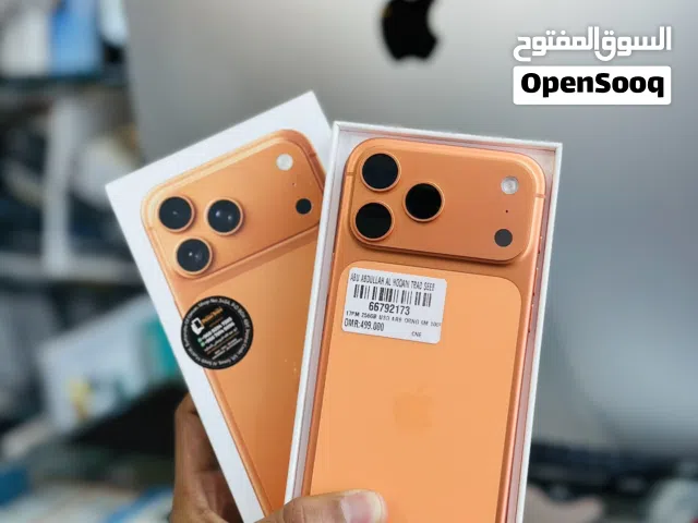 iPhone 17Promax256Gb Orange Arabic Smooth Oman official version Amazing Device