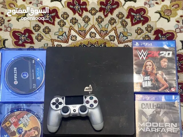 Ps4slim مو مفتوح ‏مع شريط