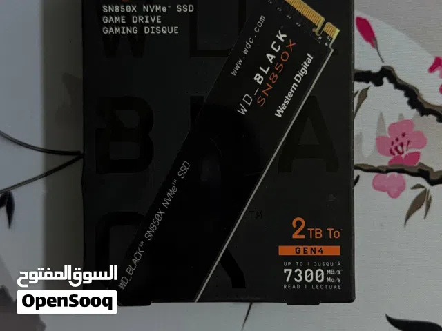 WD_Black 2TB Nvme m.2 ssd للبيع