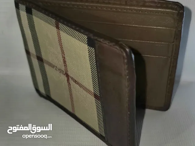 BURBERRY Nova Check Canvas & Leather Wallet