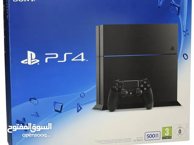 Ps4 Refurbished With Box and 2 Controller Copy A بلاستيشن مجددة مع مسكتين جداد جودة عالية