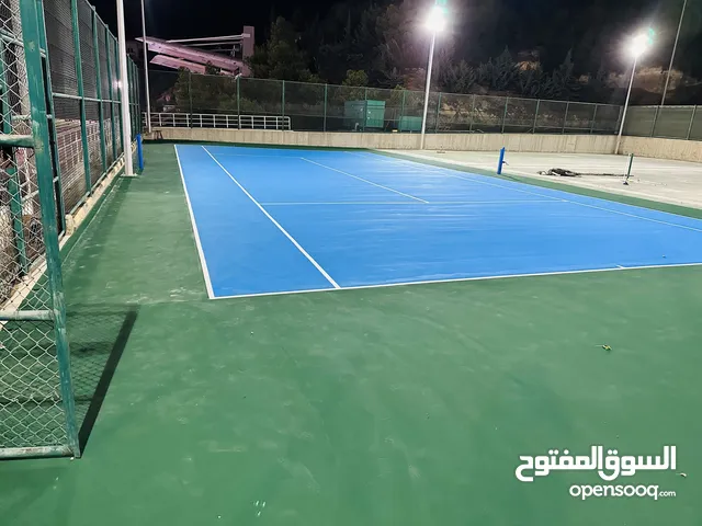 ارضيات ملاعب اكريليك مع مطاط لملاعب متعدد الاغراض