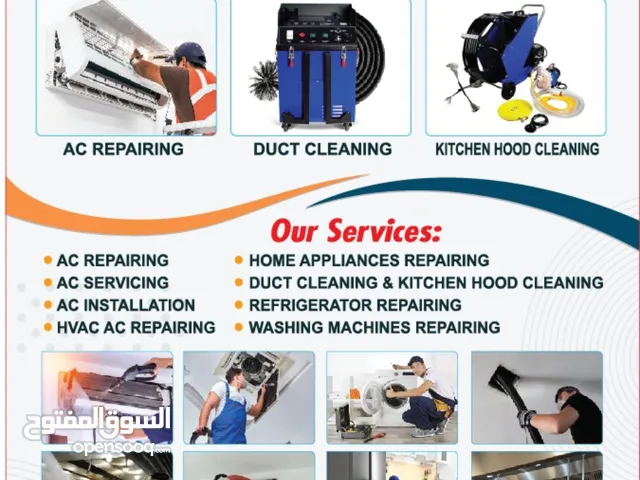 AC Repair, installation & AC Duct Cleaning Services