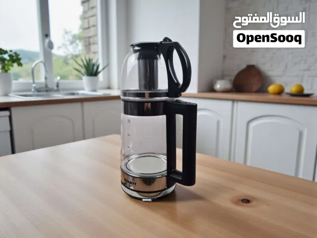 غلاية وسماور Bihart 2 في 1... شايك صار أسرع وألذ! غلاية 2 لتر + إبريق شاي 0.8 لتر