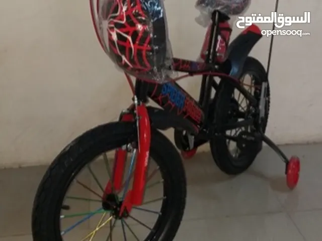 دراجة هوائية spiderman مقاس 16 انش للاعمار من 5 ل 9 سنوات مواصفات عالية كوشوك عريض مع عدة هدايا