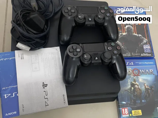 Ps4 500gb (used) with extra controller and 2 games Call of duty black ops3 and god of war