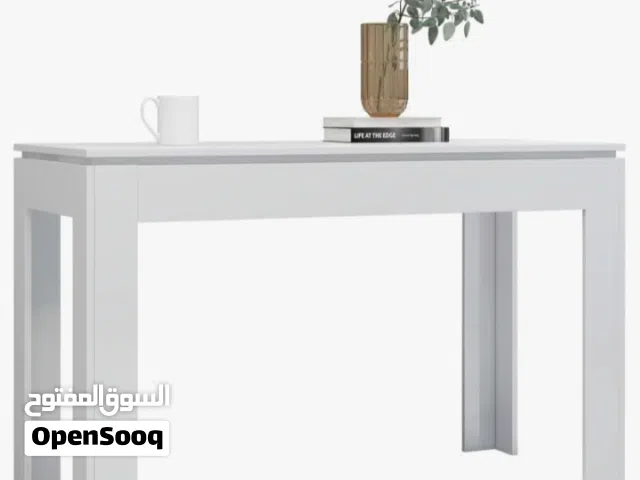 Table (wooden white table)