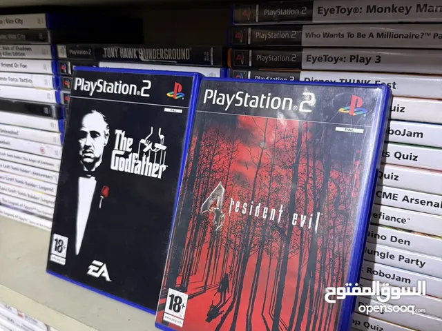 مجموعة ألعاب أصلية لـ PlayStation 2 (سوني 2) – كلاسيكيات نادرة لعشاق الجيل الذهبي