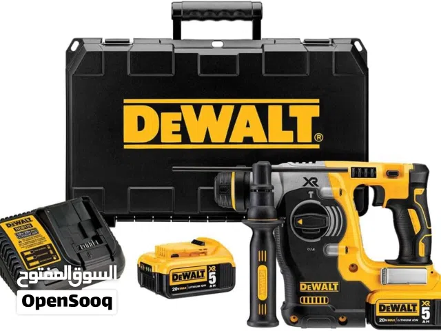 DEWALT 20V MAX* SDS Rotary Hammer Drill Kit, 5-Ah Batteries (DCH273P2