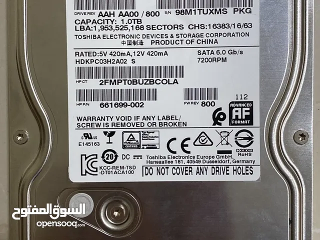 1Tb hard drive in good condition