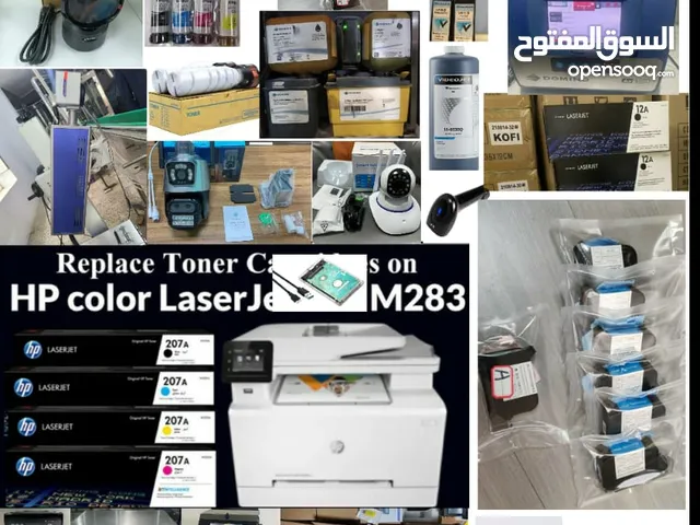 طابعات واحبار اتش بي وجميع الانواع