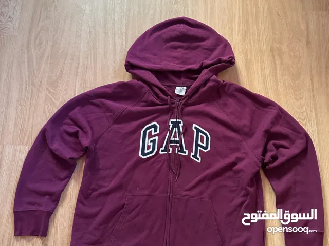 Gap hoodie purple color for sale size Large fits xl also