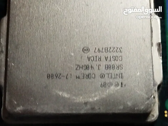 معالج i7 جيل الثاني بكرت مدمج ممتاز لتجميعة اقتصادية