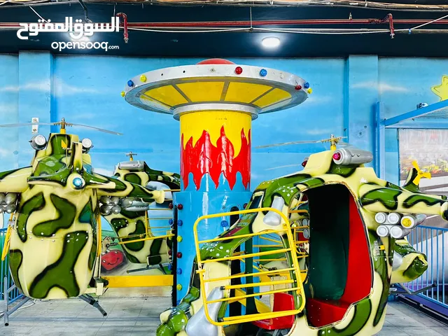 مدينة ملاهي والالعاب كامله للبيع بدون الموقع