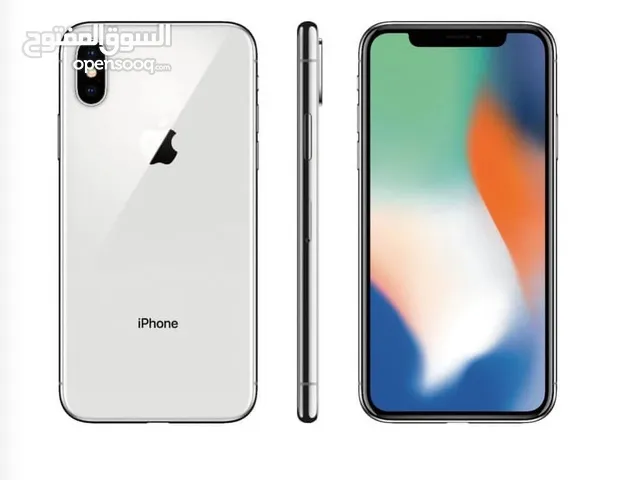 IPhone X Grey 256gb with (box,charger, headset)
