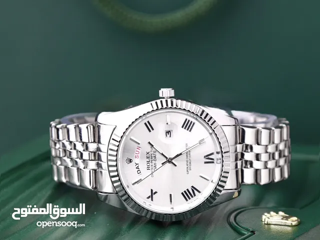رولكس رجالي مكفول وتوصيل مجانا ومعه الهدية والعلبة