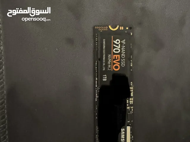 Samsung 970 EVO 1TB NVMe M.2 SSD (V-NAND, Gen 3, Used)